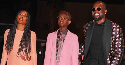 dwyane wade looks like gucci name|Celebrities in Gucci for the 2024 Acade.